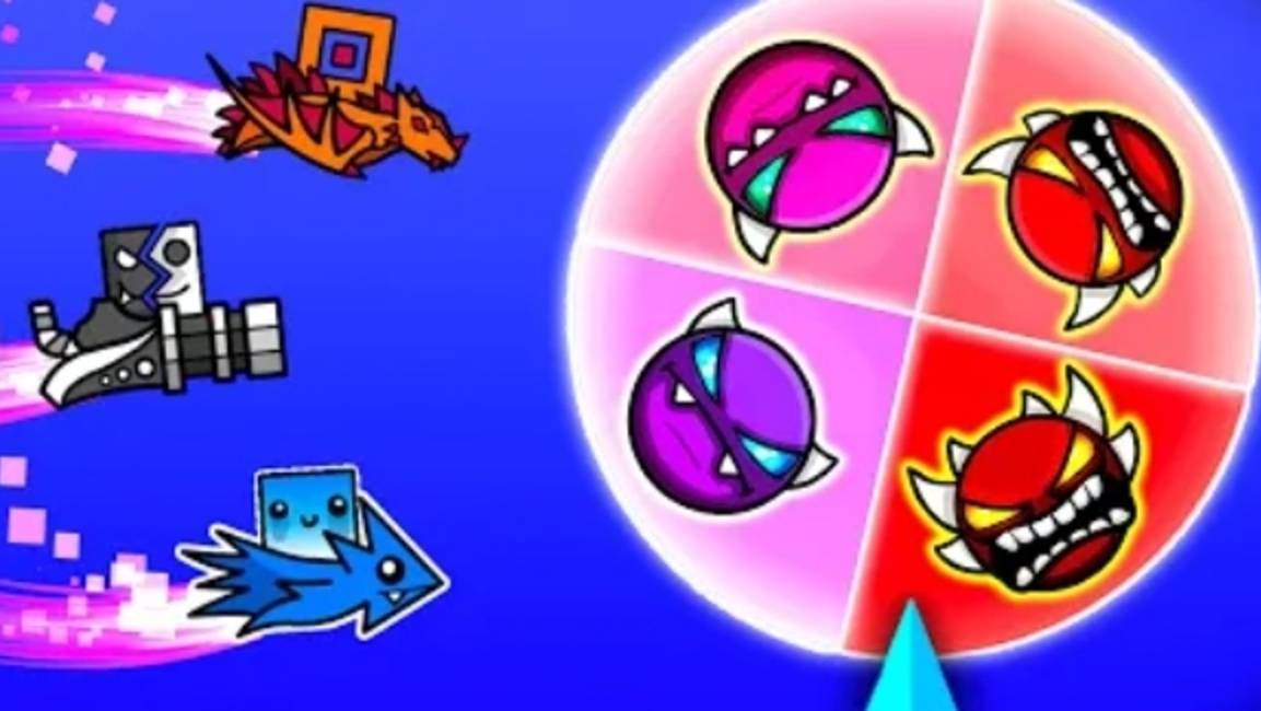 Гонка на РУЛЕТКЕ ДЕМОНОВ в Geometry Dash [get-save.com] смотреть онлайн