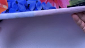 Трикотаж черного цвета с принтом маки 38296