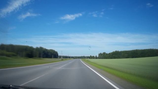 Дорога в Упорово.