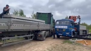 Отзыв о доставке и разгрузке плит перекрытия 28.06.23
