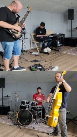 Максимов/Сокулер project 
Репетиция к концерту 26 июля. 
@sokulersergey 
@frolovdrums 
@mega_kot
.
.
