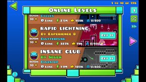 пытаюсь пройти The Nightmare в gd Geometry Dash