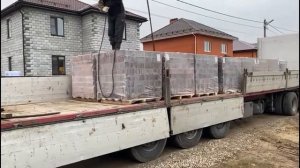 Отзыв о доставке и разгрузке облицовочного кирпича Волгабрик 31.03.23