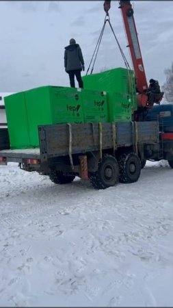 Отзыв о доставке и разгрузке блоков Поритеп 27.02.24