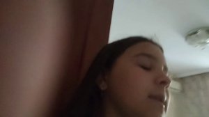теперь я буду снимать с мией моей дочкой