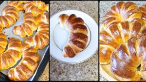 Булочки с начинкой. Пышные и ароматные.