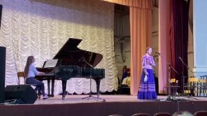 Красивый русский Романс "Самое главное", исполняла на выпускном экзамене