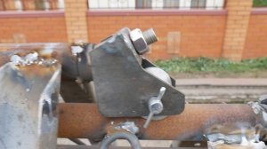 Самодельная трехгранная стальная телескопическая мачта