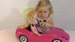 ✿ Машина для Куклы БАРБИ Кабриолет Распаковка Barbie dolls Car unpacking