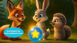 Лиса Златохвостка. Сказка для детей от 3 лет