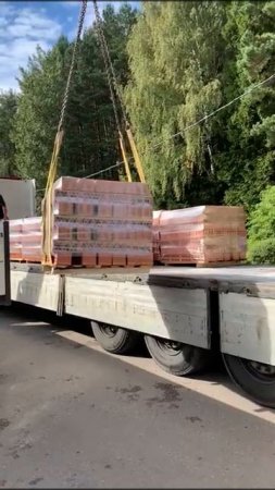 Отзыв о доставке двойного Каширского строительного кирпича 08.09.23