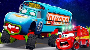 МУЛЬТ ТАЧКИ МОЛНИЯ МАККУИН СПАСАЕТСЯ ОТ ЗОМБИ МЭТРА ГОНКИ МУЛЬТИКИ ДЛЯ МАЛЬЧИКОВ