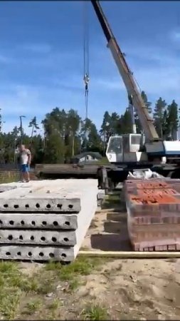 Отзыв о доставке и разгрузке плит перекрытия 26.07.24