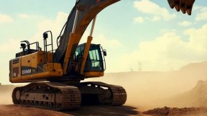 Экскаватор-богатырь: Песня для маленьких строителей!