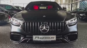 Mercedes AMG S63 2025 обзор