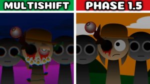 INCREDIBOX SPRUNKI🌀 | MULTISHIFT: PHASE 2 vs PHASE 1.5! 💥 КТО КРУЧЕ?