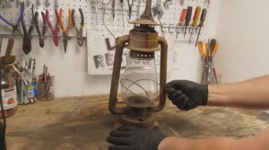 Восстановление старой керасиновой лампы