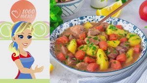 🍖 КЛАССИЧЕСКИЙ ГУЛЯШ ИЗ СВИНИНЫ — насыщенный и ароматный!