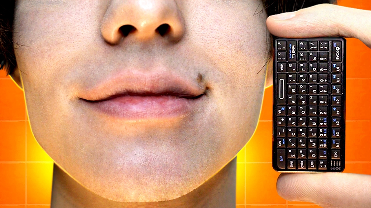 САМАЯ МАЛЕНЬКАЯ КЛАВИАТУРА В МИРЕ ЧЕЛЛЕНДЖ смотреть онлайн