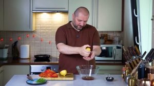 Вкусная закуска из запеченного перца.