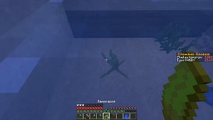 Выживание на 1 блоке в minecraft