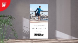 TOTAL STRETCH с Олегом Красиным | 21 июля 2025 в 20.30 по МСК | Онлайн-тренировки World Class