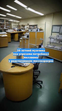 35-летний мужчина под угрозами потребовал миллионы у родственников-миллиардеров