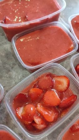 Заготовка из клубники на зиму вкуснее мороженного! Делаю заморозку только так!