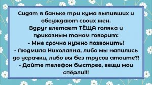 ТРИ фантазёрки. Анекдоты 😂😂😂