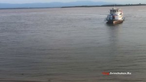 Приход теплохода "Москва"