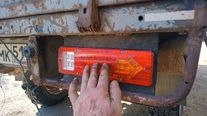 Небьющийся задний фонарь на УАЗ Фермер