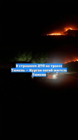 В страшном ДТП на трассе Тюмень — Курган погиб житель Тюмени