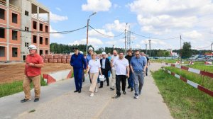 Усилить темпы: как продвигается строительство школы в «Пироговской Ривьере»?