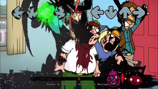 FNF DARKNESS TAKEOVER A FAMILY GUY V3