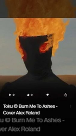 Tolu © Burn Me To Ashes - Cover Alex Roland