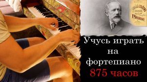 Занимался на фортепиано 875 часов. П.И. Чайковский  Жаворонок.