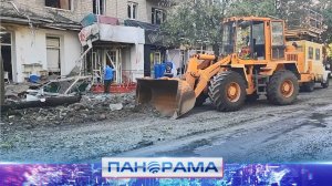 Донецк латает раны: ликвидация последствий субботнего обстрела