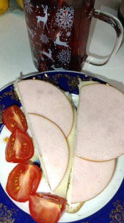 Завтрак на скорую руку.