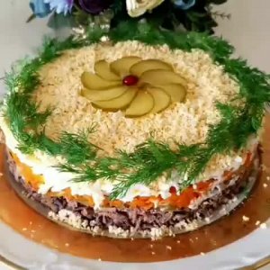 САЛАТ ИЗ ПЕЧЕНИ