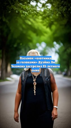 Пасынок «охотника за головами» Дуэйна Ли Чепмена застрелил 13-летнего сына