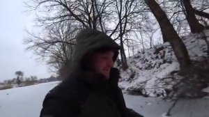 Виталик Зелёный Зимняя рыбалка Покатушки на машине