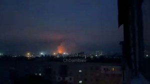 Киев сегодня ночью. Так выглядит уничтожение радаров систем ПВО "Пэтриот" !!!