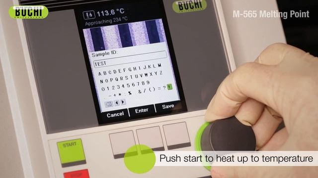 Демонстрация прибора – Анализатор точки плавления BUCHI Melting Point M-565