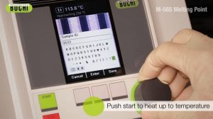 Демонстрация прибора – Анализатор точки плавления BUCHI Melting Point M-565