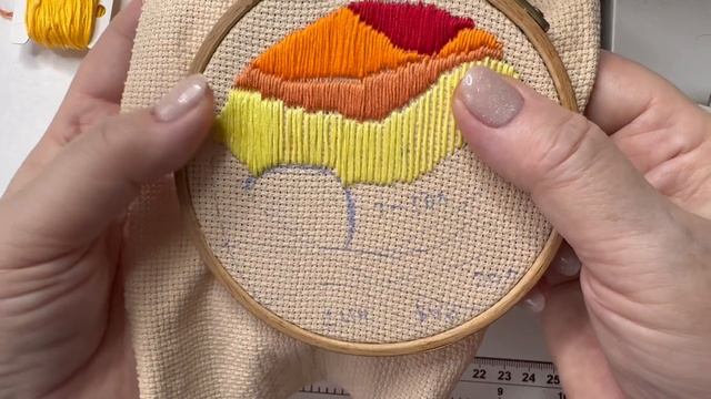 Длинный вертикальный стежок, или лонг стич. Что это? Попробовала, понравилось смотреть онлайн