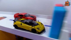 Машинки игрушки, Горка и Мягкие кубики. Кир Кар Тойс