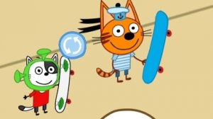 ТРИ КОТА. ГОНКИ НА СКЕЙТЕ