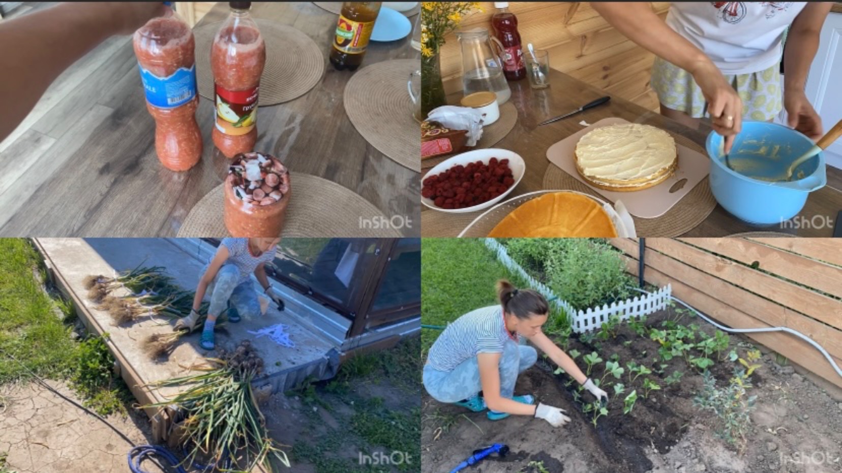 СДЕЛАЛА ХРЕНОВИНУ🔥 ДОМАШНИЙ ТОРТ// ВЫКОПАЛА ЧЕСНОК// ПЕРЕСАДИЛА УСЫ КЛУБНИКИ🔥 смотреть онлайн