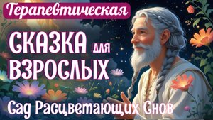 Терапевтическая Сказка для Взрослых "Сад Расцветающих Снов" - Избавление от Кошмаров и Глубокий Сон