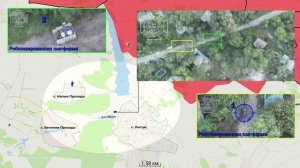 Обстановка в районе Липцы и на участке Александрограда.